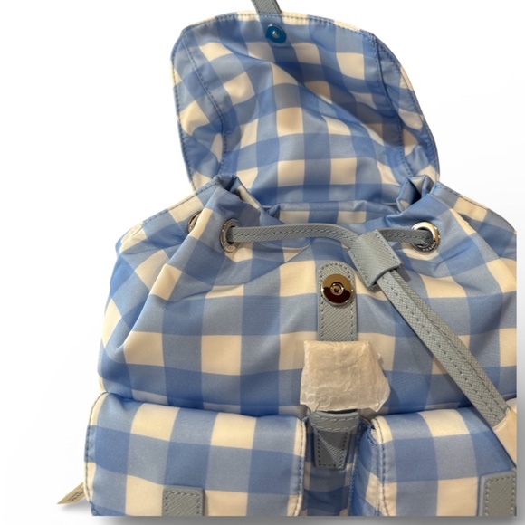 PRADA Small Printed Re-Nylon Backpack - NEW - Picture 5 of 10